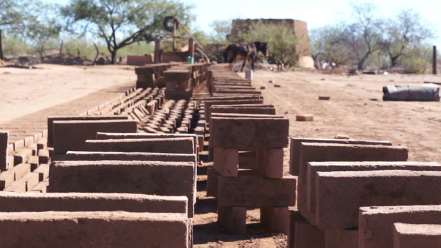 Adobe Brick Manufacturing Dolly