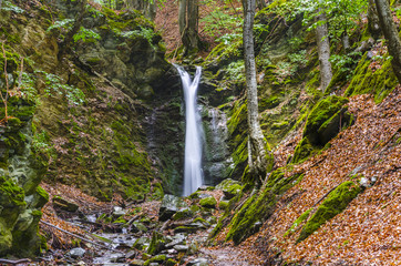 Famous Waterfall in Spring Pehcevo, Macedonia