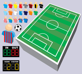 collection of soccer vector