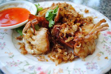 fried crab