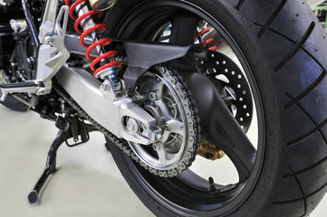 バイクのドライブチェーン