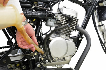 バイクのオイル交換