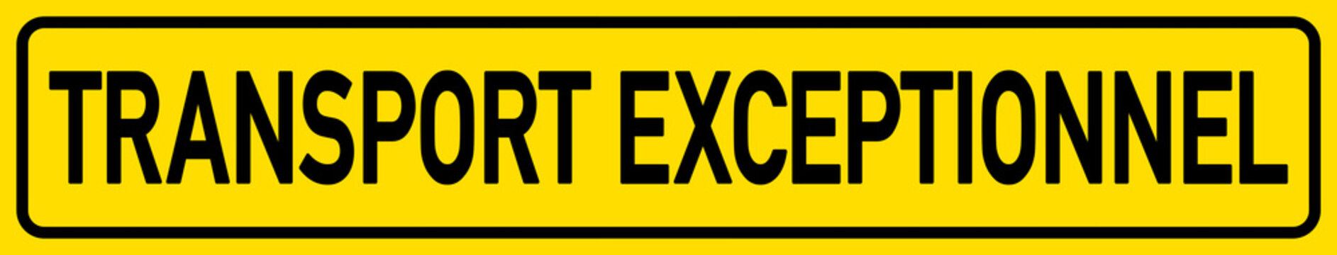 English Signs E298 - transport exceptionnel