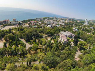 Fototapeta na wymiar Wybrzeże z Pałacu Yusupov i Park