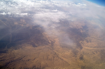 Type of desert from air, Egypt