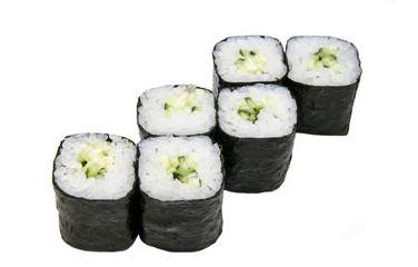 delicious seafood sushi at a Japanese restaurant