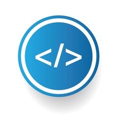 Text source code symbol,vector