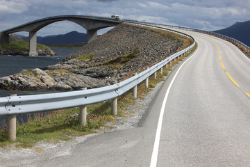 the Atlantic Road in Norway