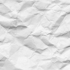 abstract background of crumpled white paper