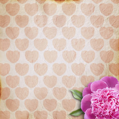 Heart pattern paper