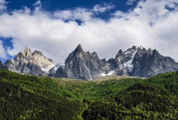 Fototapeta premium Aiguille de ⁯Midi, Chamonix