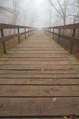 Obraz premium Wooden bridge
