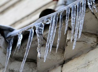 Icicle closeup