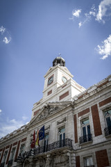 Fototapeta na wymiar Puerta del Sol, Image of the city of Madrid, its characteristic