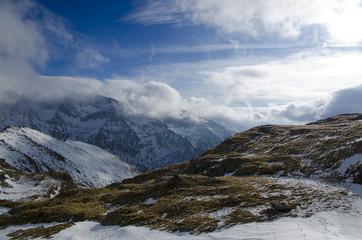 Obraz premium Scenic mountain landscape