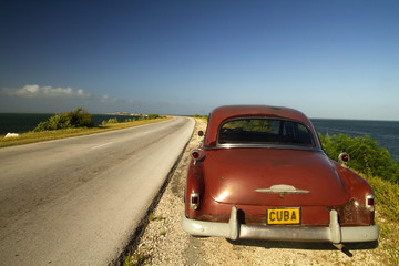 Obraz na płótnie Canvas Cayo Santa Maria Causeway, Kuba