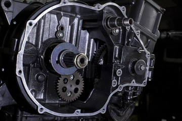open motorcycle engine repair