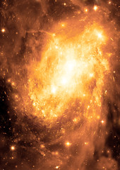 galaxy in a free space © marusja2