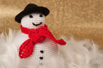 Christmas Crochet snowman