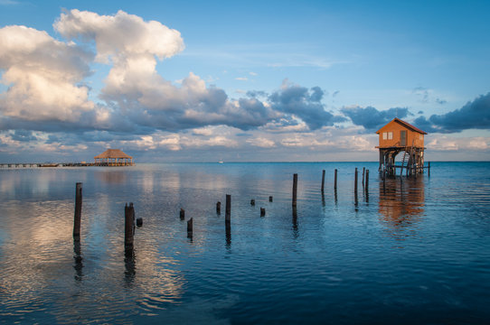 Home on the Ocean in Ambergris Caye Belize