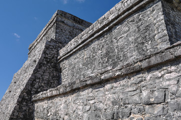 Fototapeta na wymiar Tulum Mayan Ruins