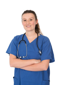 young female doctor