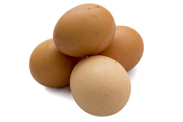 eggs isolated.