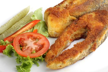 Polish the Christmas fried carp