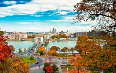 Papier Peint photo autocollant Budapest Budapest in autumn