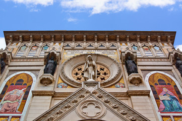 Obraz premium dome of Cathedral sunset Italy