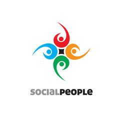 Obraz premium Social People
