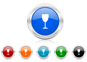 vine icon vector set