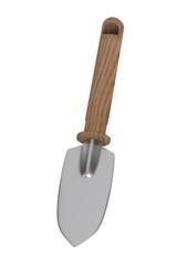 realistic 3d render of garden tool