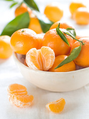 Fresh tangerines