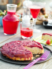 Strawberry cake