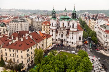 Fototapeta na wymiar Nikolaus Kirche in Prag