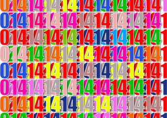 2014 abstract background