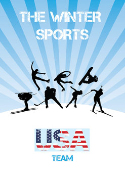 The Winter Sports USA Team