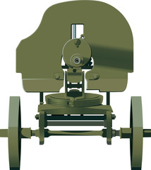 Maxim machine gun