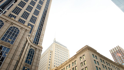 Fototapeta premium Boston Skyscrapers 