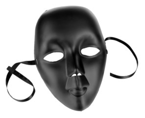 Mask isolated on white