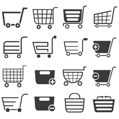 shopping cart icons