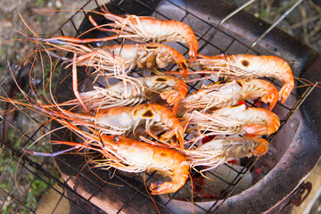 Grilled shrimp
