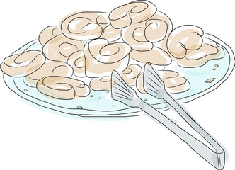 croissants on a plate