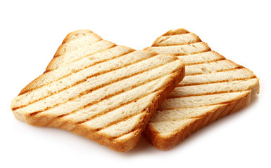Two slices of toasted bread
