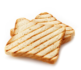 Two slices of toasted bread