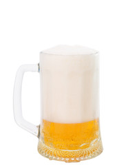 mug of beer isolated