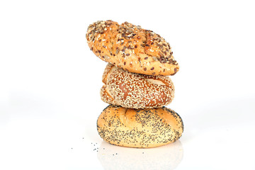 Drei Brötchen