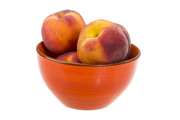 Bright ripe peaches