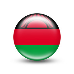 Malawi flag - obrazy, fototapety, plakaty